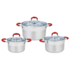 Bộ nồi Inox Smartcook 3 chiếc cỡ 16cm, 20cm, 24cm-SM3335