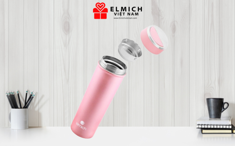 Một số dòng bình giữ nhiệt Elmich được thiết kế tinh gọn và không được trang bị quai xách