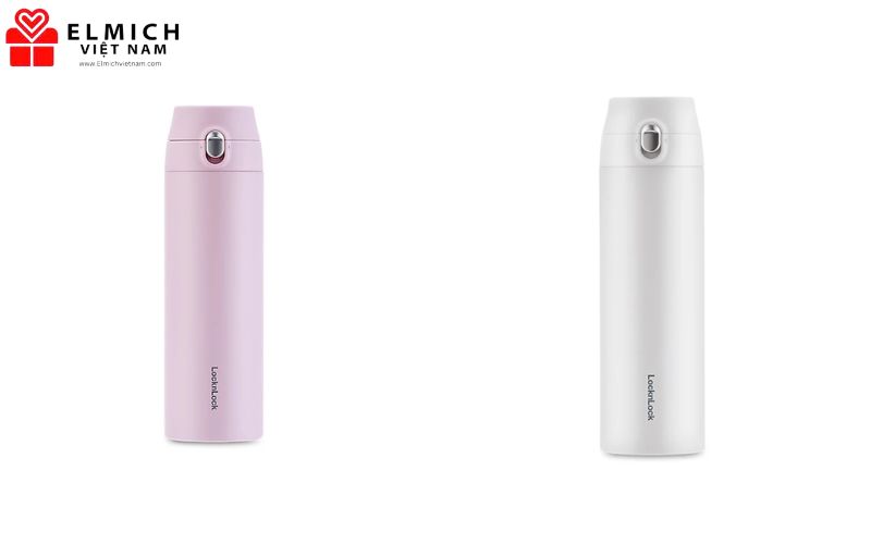 Bình Giữ Nhiệt Lock&Lock Feather Light One - Touch Tumbler 500ml - LHC3257