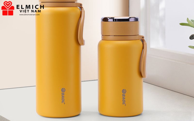 Bình lưỡng tính giữ nhiệt Baol có khả năng giữ nóng, lạnh thức uống đến 12 giờ