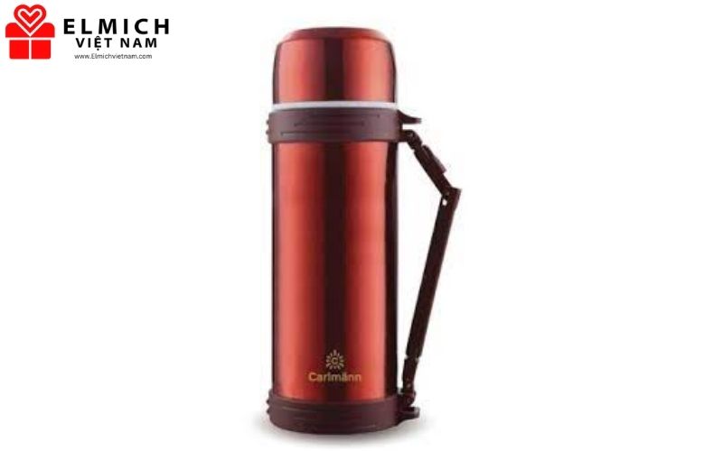 Bình Carlmann Ultra Vacuum Flask được nhiều khách hàng phản hồi tốt nhờ sức chứa đến 1,5 lít cùng khả năng giữ nhiệt vượt trội