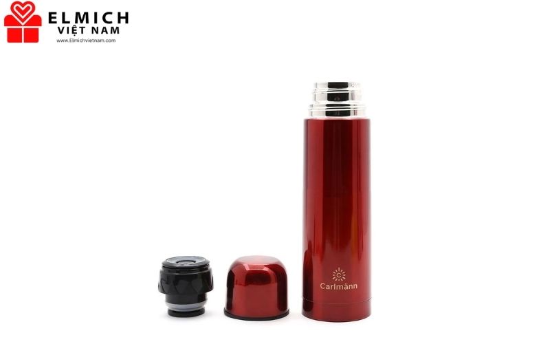 Bình Carlmann Premium Flask sở hữu thiết kế thanh lịch, hiện đại nên phù hợp với nhiều khách hàng