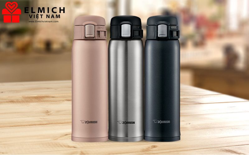 Sản phẩm bình giữ nhiệt của Zojirushi luôn được thiết kế tối ưu hóa trải nghiệm người dùng