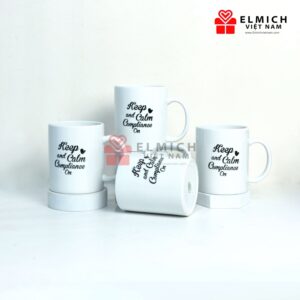 Ly sứ, cốc sứ quà tặng in họa tiết