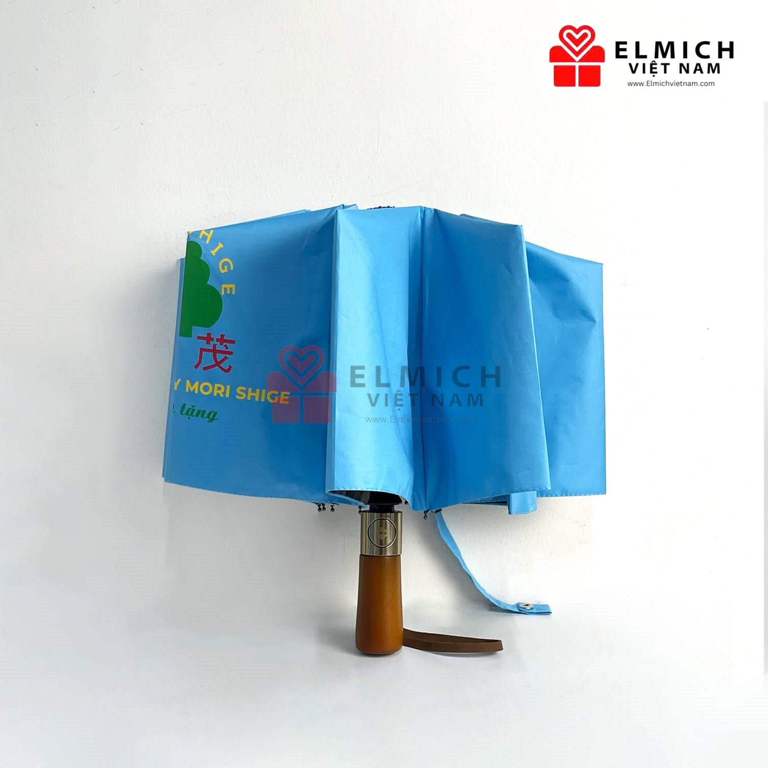 Ô dù cầm tay in logo thương hiệu tinh tế