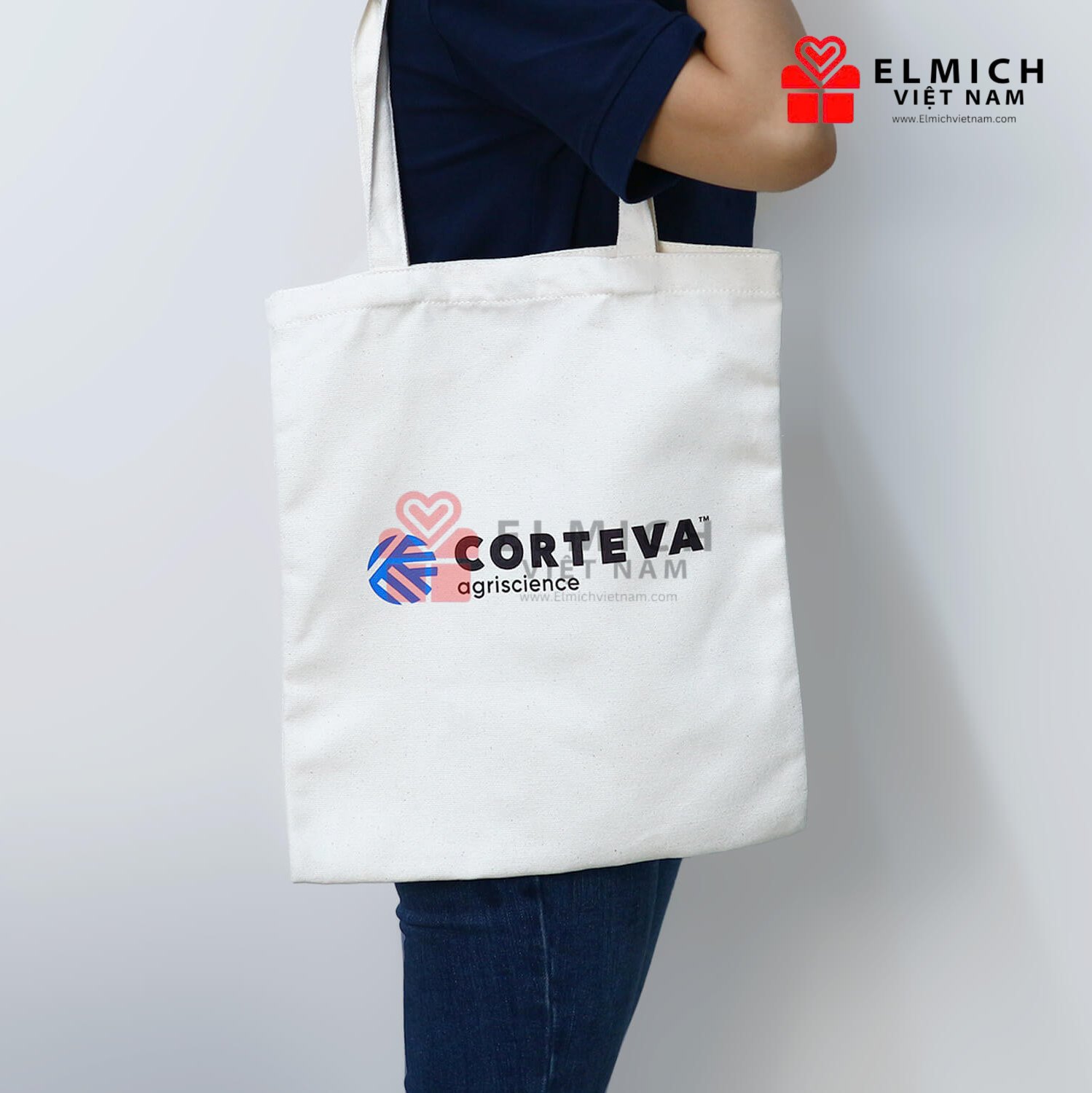 Túi vải canvas in ấn logo thương hiệu quảng bá hiệu quả